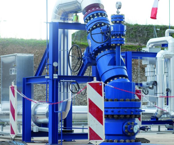 Hartmann Bohrlochkopf für Geothermie Injektionsbohrung GKT Projekt Traunreut