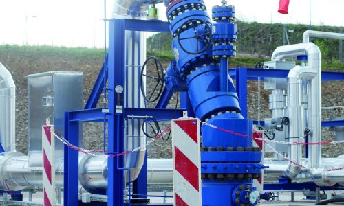 Hartmann Bohrlochkopf für Geothermie Injektionsbohrung GKT Projekt Traunreut