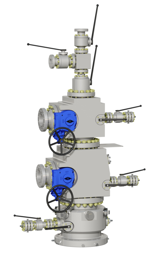 Integrated wellhead - small_blue